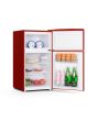 Montpellier MAB2035ER Red Undercounter Retro Fridge Freezer