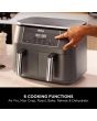 NINJA DZ300UK 7.6Litre 6 In1 Dual Zone Airfryer