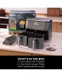 NINJA DZ300UK 7.6Litre 6 In1 Dual Zone Airfryer