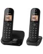 Panasonic KXTGC412EB Digital Cordless Phone (Twin Handset)