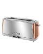 Russell Hobbs Copper Luna Long Slot Toaster