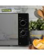 Russell Hobbs RHM2047B Black 20 Litre/ 800 Watts Manual Microwave