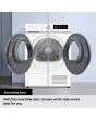 Samsung DV90CGC0A0ABEU Black Series 5 Optimal Dry 9Kg Smart Heat Pump Tumble Dryer