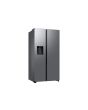 Samsung RS70F64KETEU Silver 91Cm Wide Side By Side Fridge Freezer With Plumbed Water Dispenser