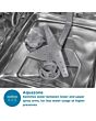 Sensis DWF0110SLEW White Slimline 44.8Cm Dishwasher With 10 Places