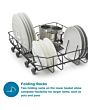 Sensis DWF0110SLEW White Slimline 44.8Cm Dishwasher With 10 Places
