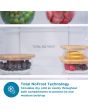 Sensis RFCMF0154ES Silver 54.5Cm Wide Total No Frost Fridge Freezer