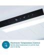 Sensis RFCMF0154ES Silver 54.5Cm Wide Total No Frost Fridge Freezer
