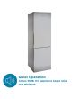 Sensis RFCMF0154ES Silver 54.5Cm Wide Total No Frost Fridge Freezer