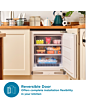 Sensis RFUCBI01Z54EW 59.5Cm Integrated Static Undercounter Freezer