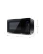 Sharp YC-MA262AE-B Black Combination Microwave Oven An Grill With Air Frying