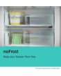 Siemens KI86NVFE0G Iq300 Built In FROST FREE Fridge Freezer 60/40 SPLIT With Flat Hinge