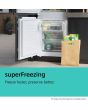 Siemens KI86NVFE0G Iq300 Built In FROST FREE Fridge Freezer 60/40 SPLIT With Flat Hinge
