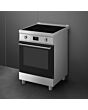 Smeg C6IPXT2 60X60cm Concert Classic Full Electric Cooker With Induction Hob