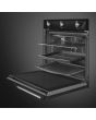 Smeg SF6905N1 Black Built In Victoria Single Electric Oven