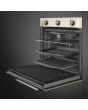 Smeg SF6905P1 Cream 60Cm Built In Electric Single Oven