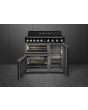 Smeg TR93IGR2 90cm Victoria Electric Range Cooker Slate Grey