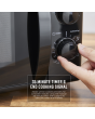 Swan SM4420BLK Black 20L 700W Manual Microwave