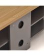 TTAP MEM-1200-GRY Memphis TV Stand 1200Mm