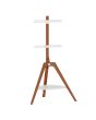 TTAP TRI-LIGHT-SHELF Tripod TV Stand With Shelf For Tvs 26-65inch