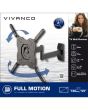 Vivanco TV Wall Bracket Full Motion (24inch-55inch)