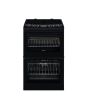 Zanussi ZCV46250BA 55Cm Electric Cooker With Double Oven