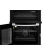 Zenith ZE605W White 60Cm Twin Cavity Electric Cooker With Ceramic Hob