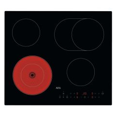 Aeg HRX64360CB Black 59Cm Ceramic Hob