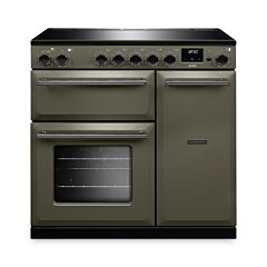 Aga Rangemaster AURA90EIP/19289 River Bed 90Cm Electric Range Cooker With Induction Hob