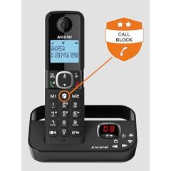 Alcatel F860 Voice Cordless Phone with Answer Machine