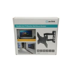 AVLink Full Motion Double Arm Tv Wall Bracket
