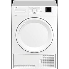 Beko DTKCE80021W White 8Kg Condenser Tumble Dryer With Sensor Programmes