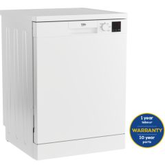 Beko DVN05C20W 13 Places Dishwasher- Full Size