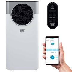 Black And Decker BXAC40033GB Portable 7000 Btu 3 In 1 Smart Air Conditioner