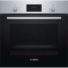 Bosch HHF113BR0B Built In Electric Single Oven
 with  66 Litres Capacity and 3D Hot Air
