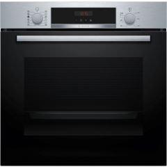 Bosch HQA574BS3B Stainless Steel 59.4Cm Built In Electric Single Oven WITH 