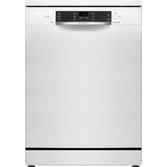 Bosch SMS26AW08G White 60Cm Dishwasher With 12 Place Settings