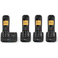 BT XD56 Cordless Phone - Quad Handsets