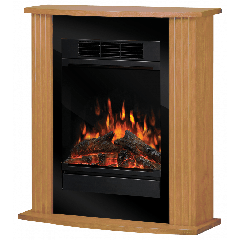Dimplex MCFP150-E Dimplex Orvieto Micro Oak Fireplace