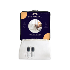 Dreamland 16926 Peaceful Dreams Warming Overblanket King Dual