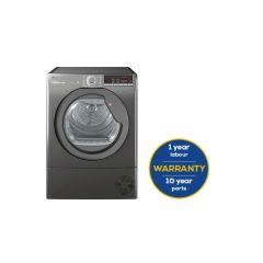 Hoover HLEC8TRGR Graphite 8Kg Condenser Tumble Dryer