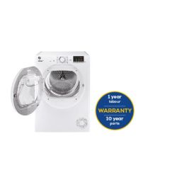 Hoover HLEH9A2DE White 9Kg Heat Pump Tumble Dryer