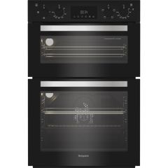 Hotpoint DIH10DB Black Built In Electric Double Oven