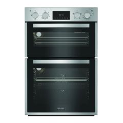 Hotpoint DIH10DIX Silver Built In Electric Double Oven