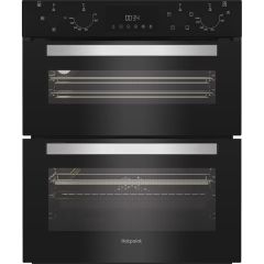 Hotpoint DUH10DB Black Built Under Electric Double Oven