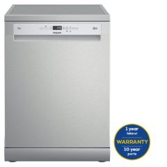 Hotpoint H7FHP43XUK Stainless Steel Full Size Dishwasher With 15 Place Settings