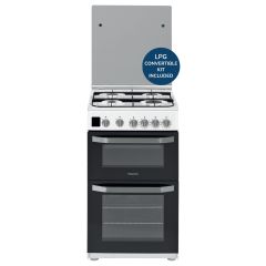 Hotpoint HD5G00CCW 50Cm Gas Cooker - H90 X W50 XD60cm