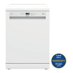 Hotpoint HD7FHP33 White 60Cm Dishwasher With 15 Places