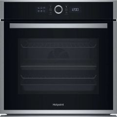 Hotpoint HOI4S8HM0XUK Inox Active Multiflow Built In  Electric Single Fan Oven With Air Fry