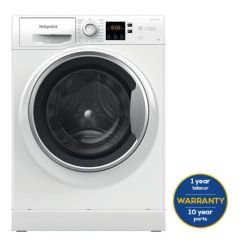 Hotpoint NSWE846WSUK White 8Kg/ 1400 Rpm Washing Machine